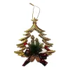 Golden Christmas tree ornaments, Christmas decorations, Christmas hats, Christmas souvenirs, Christmas tree decorations Item Picture